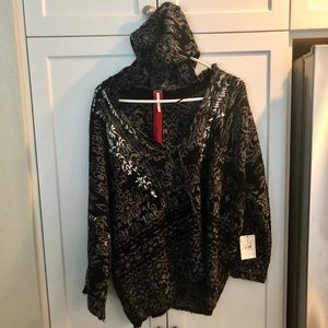 Free People Knit Poncho